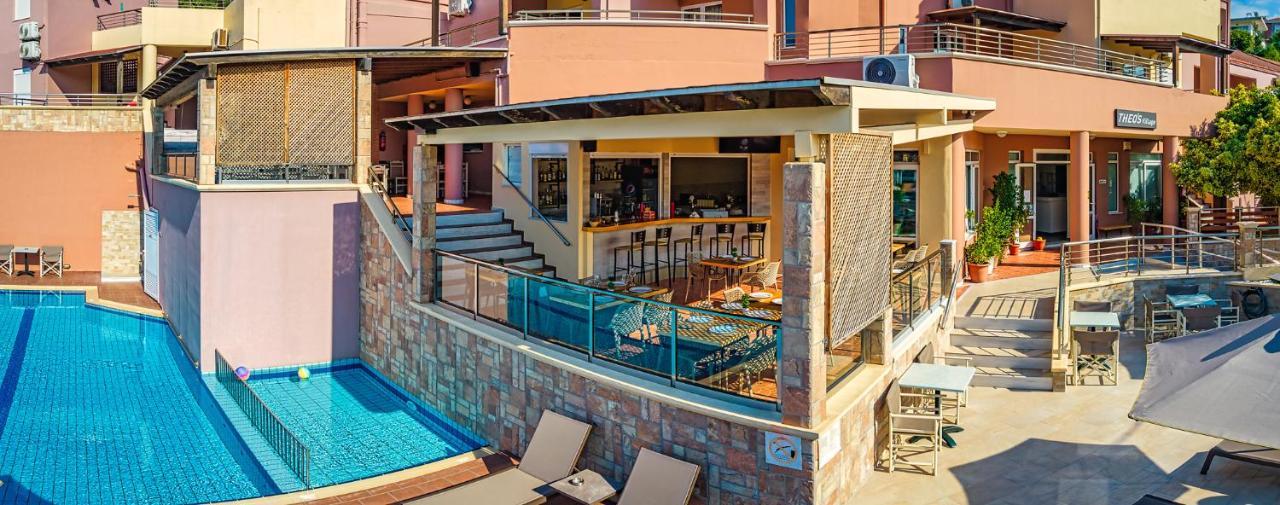 Theos Village Apartments Káto Daráco Kültér fotó