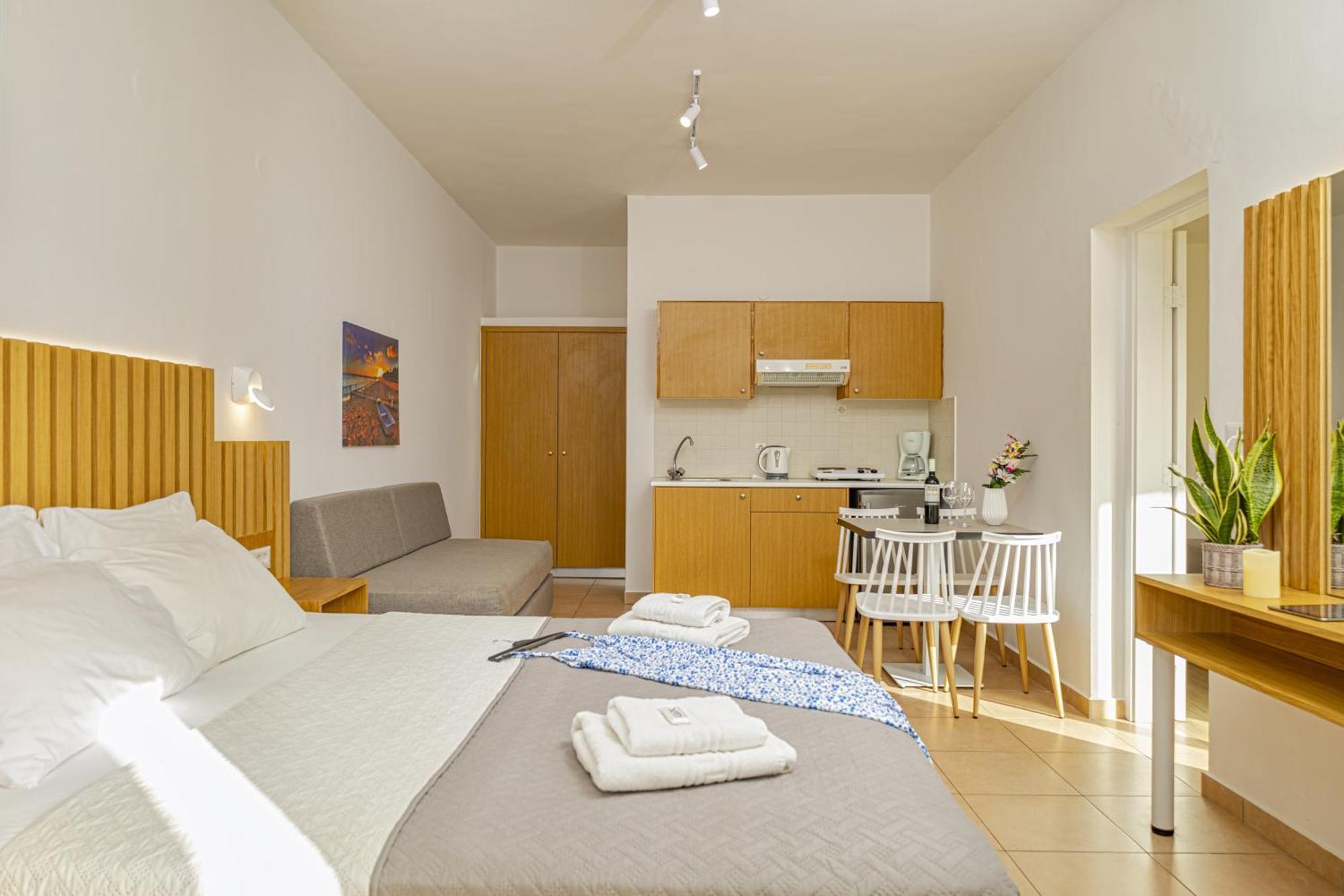 Theos Village Apartments Káto Daráco Kültér fotó