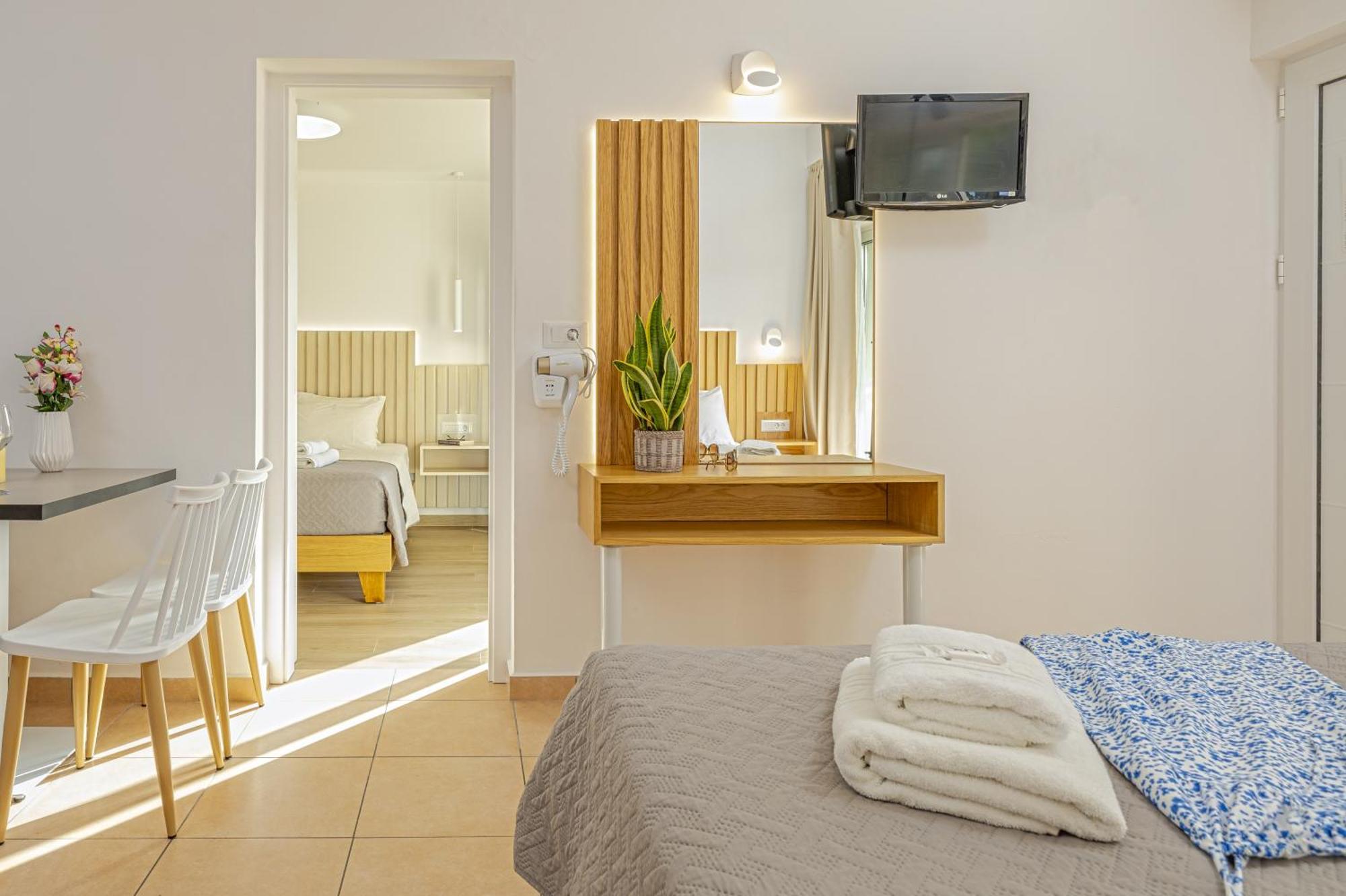 Theos Village Apartments Káto Daráco Kültér fotó