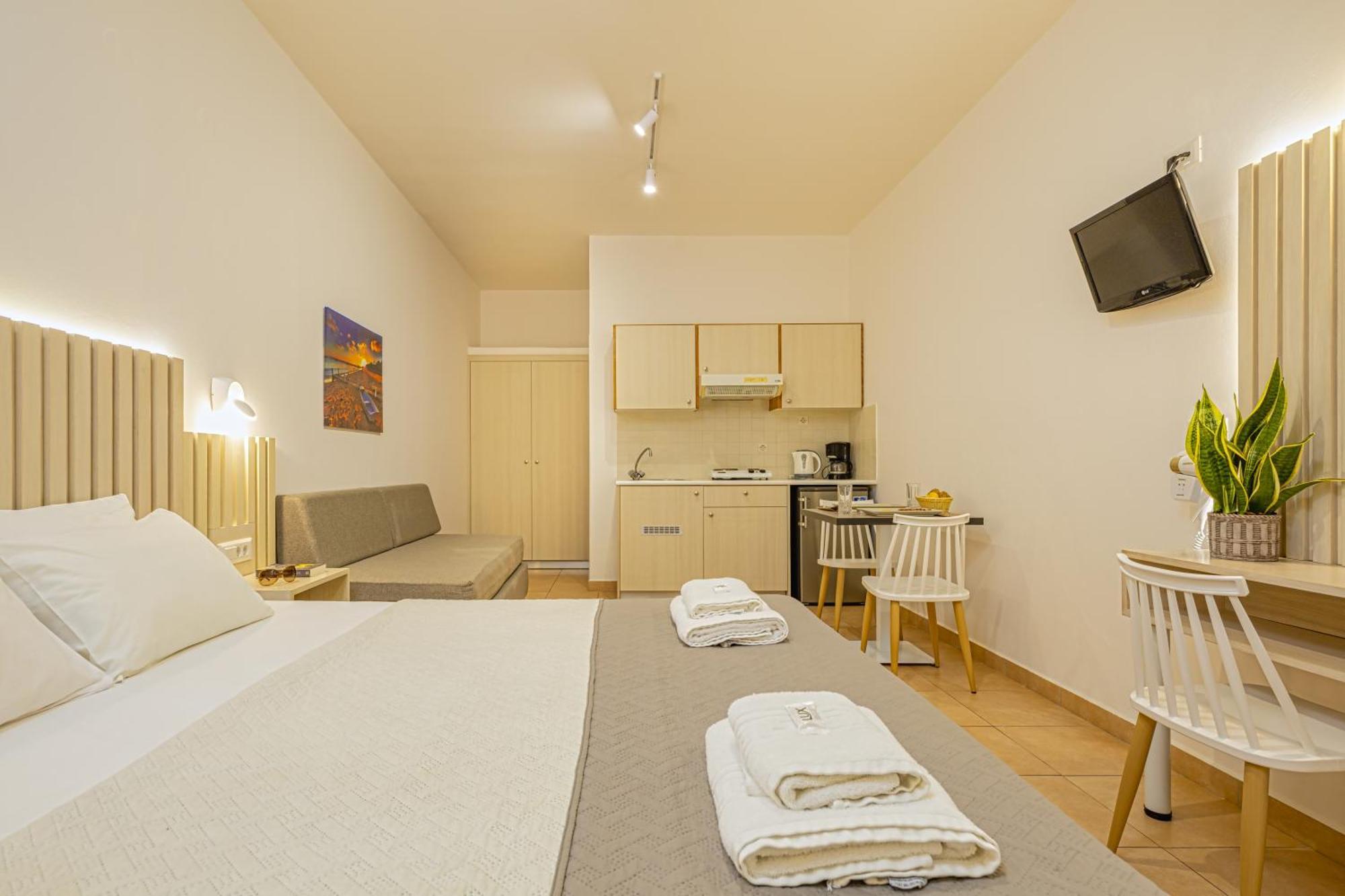 Theos Village Apartments Káto Daráco Kültér fotó