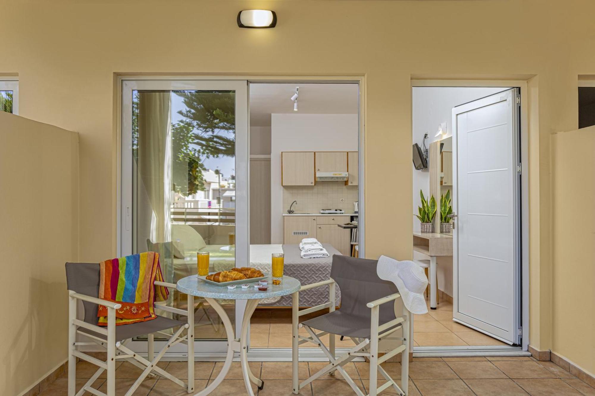 Theos Village Apartments Káto Daráco Kültér fotó
