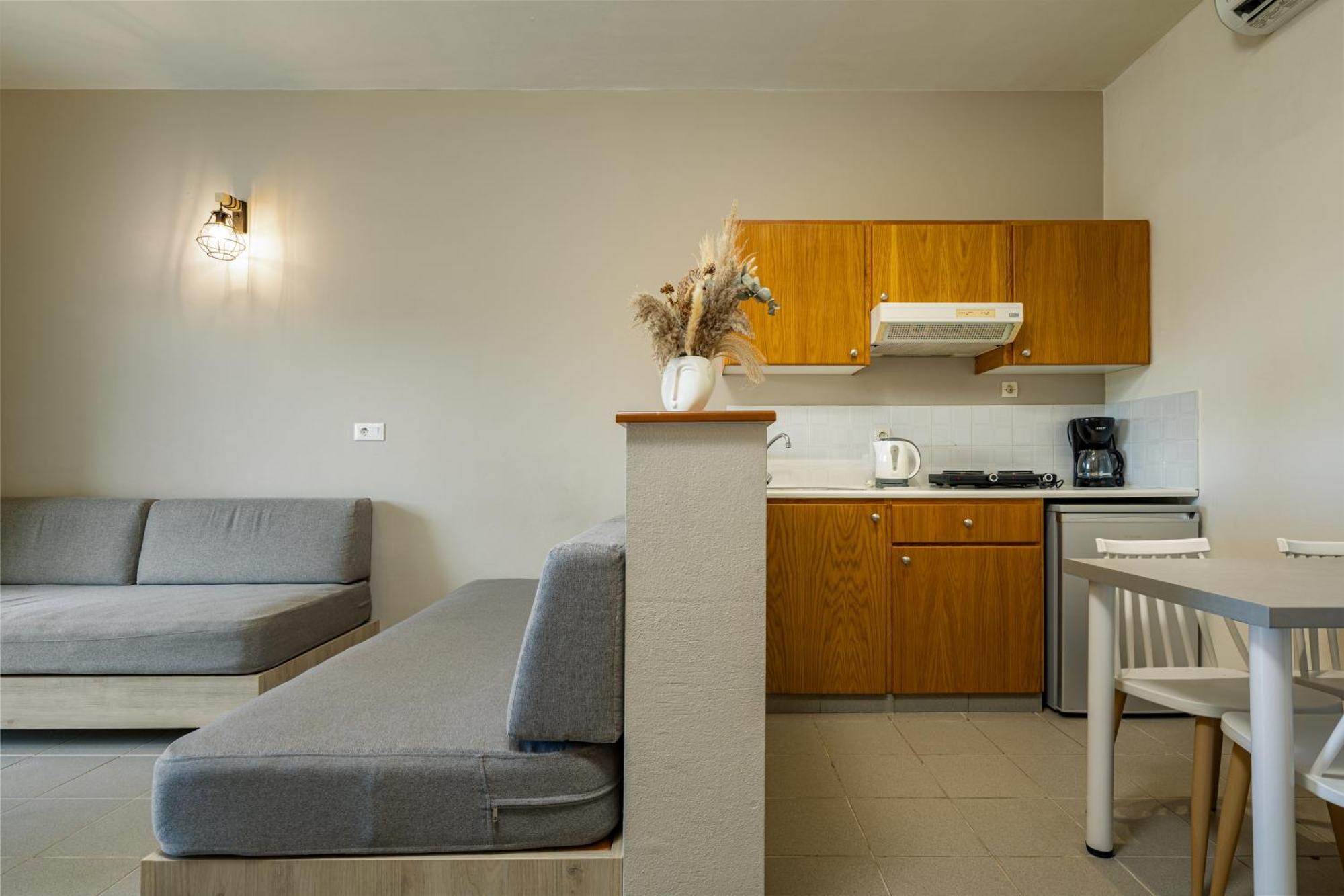 Theos Village Apartments Káto Daráco Kültér fotó